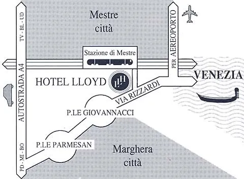 Hotel City Of Art Venice Lloyd Mestre